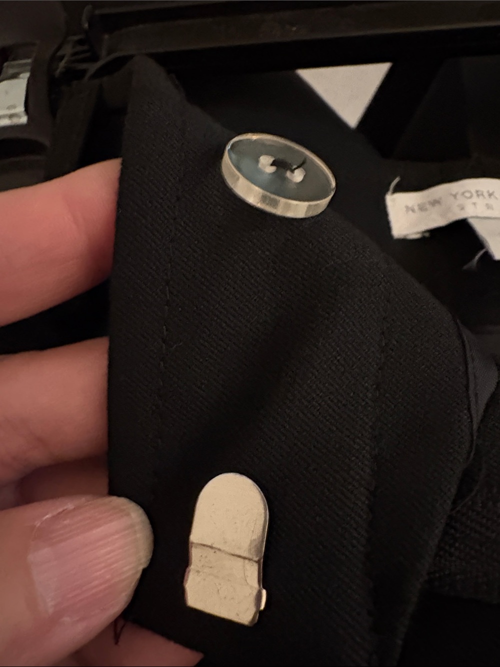 New York & Company Black Slim Dress Pants - Picture 6 of 9